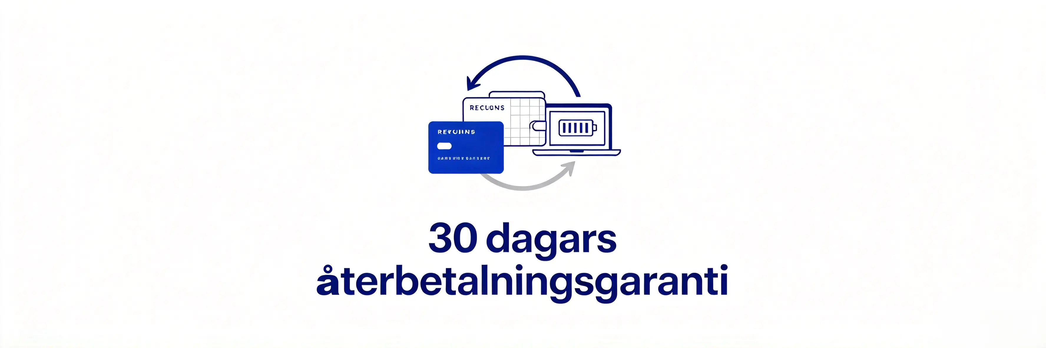 30 dagars pengarna-tillbaka-garanti
