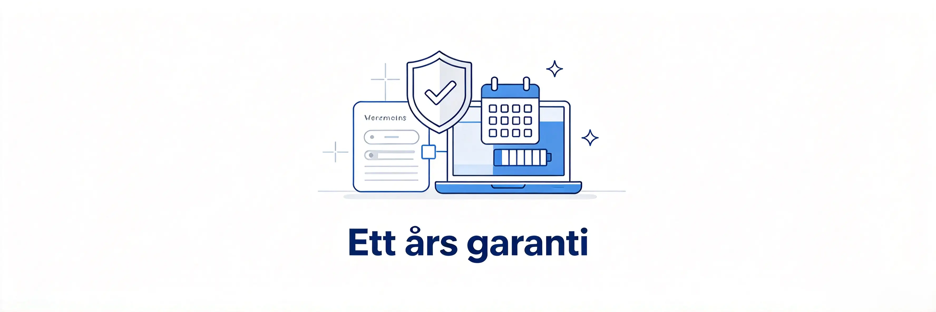 Ett års garanti