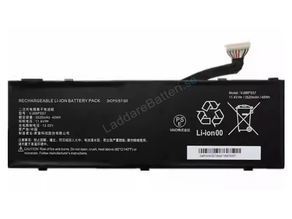 Batteri till VJ8BPS57